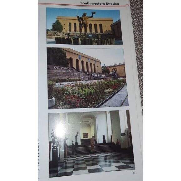 Sweden Land of the Midnight Sun English Edition Paperback Photos Map 2000 - Picture 8 of 10